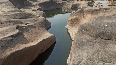 Meandering Tapi River Stock Footage 143774192