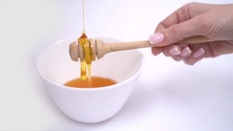 Means for depilation shugaring Video stock 229786781