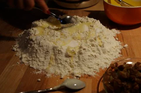 Means for making pasta Foto stock