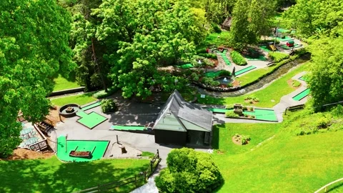 Meant - Fairmount Mini Golf - Syracuse, NY Video stock 336516067