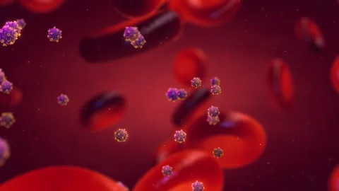 Measles viruses Stock Footage 321895360