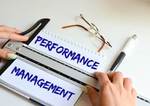 Measure performance concept Stock Photos