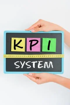 Measure performance concept using key performance indicators Stock-Fotos