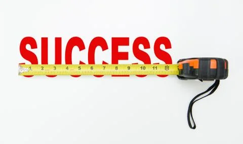 Measure of success Stock Illustration
