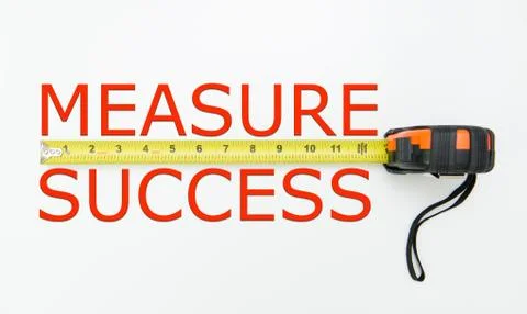Measure success Stock Illustration