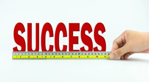 Measure of success Stock Illustration