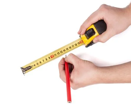 Measure tape Stock Photos