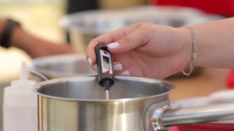 Measure the temperature Stock-Footage 312956495