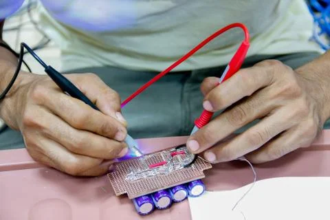 Measurement circuit Stock Photos
