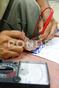 Measurement circuit Stock Photos