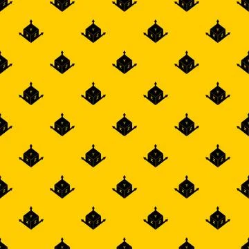 Measurement cube square pattern Stock Illustration