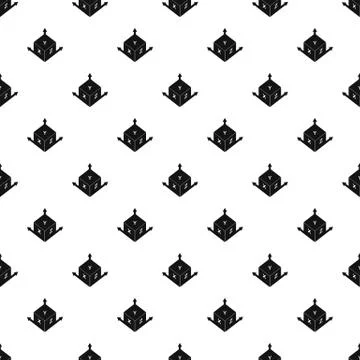 Measurement cube square pattern vector Illustrazione stock