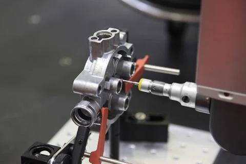 Measurement in engineering Stock Photos