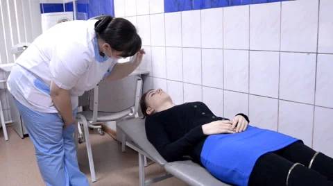 Measurement of intraocular pressure Stock-Footage 45455825