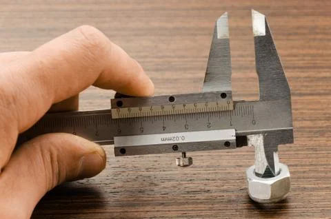 Measurement nuts Stock Photos