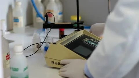 Measurement ph Stock Footage 20442715