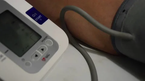 Measurement of pressure auto tonometer Stock Footage 55073051