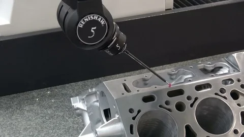 Measurement systems for CMMs Stock Footage 80896387