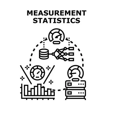 Measuring and analyzing data for business statistics 库存插图