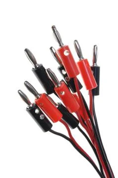 Measuring cables measurement of electrical parameters Stock Photos