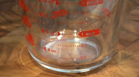 Measuring cup 01 Stock-Footage 342261