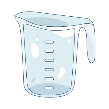 Measuring cup Stockillustratie
