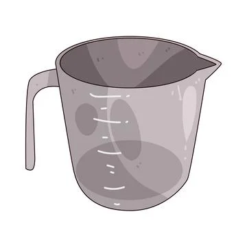 Measuring cup illustration Stockillustratie