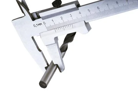 The measuring device calipers Stock Photos