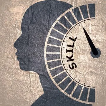 Measuring device concept Stock Illustration