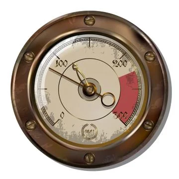 Measuring device Stock Illustration