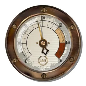 Measuring device Stock Illustration