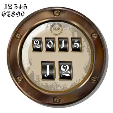 Measuring device Stock Illustration