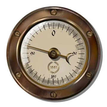 Measuring device Stock Illustration