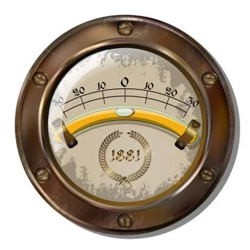 Measuring device Ilustração Stock
