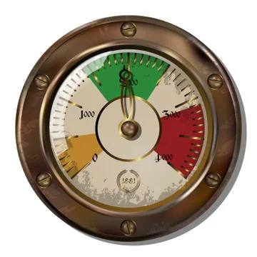 Measuring device Stock Illustration