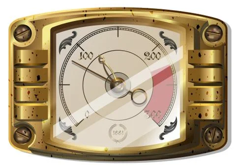 Measuring device Stock Illustration