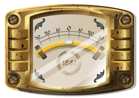 Measuring device Stock Illustration