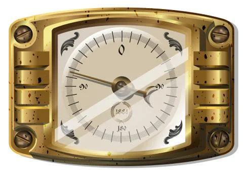 Measuring device Stock Illustration