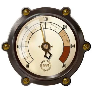 Measuring device Stock Illustration