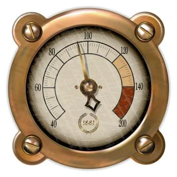 Measuring device Stock Illustration