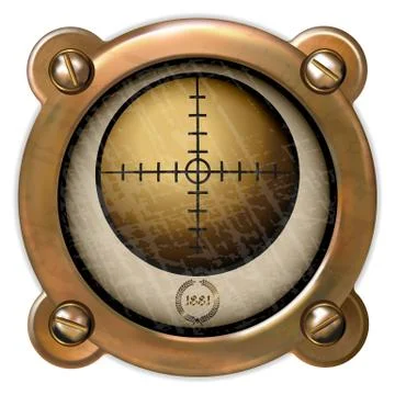 Measuring device Illustrazione stock