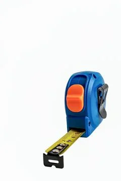 Measuring device. Meter. A working tool on a white background. Construction i Stock Photos