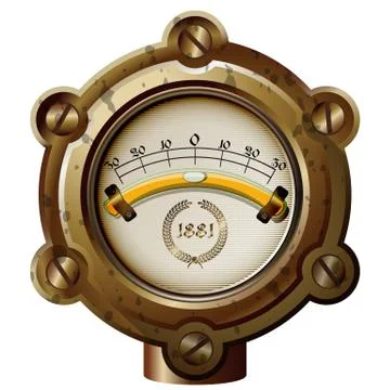 Measuring device vector Stock Illustration