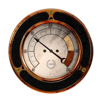 Measuring device vector Stock Illustration