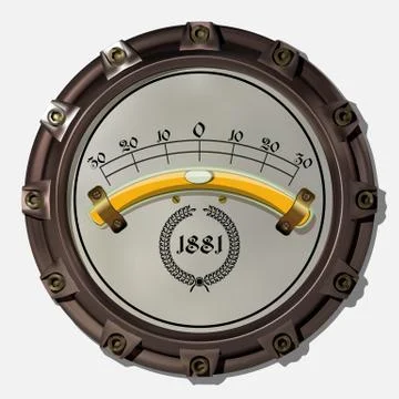 Measuring device vector Stock Illustration