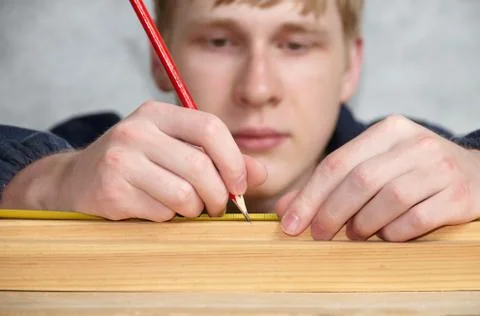 Measuring distance Stock Photos