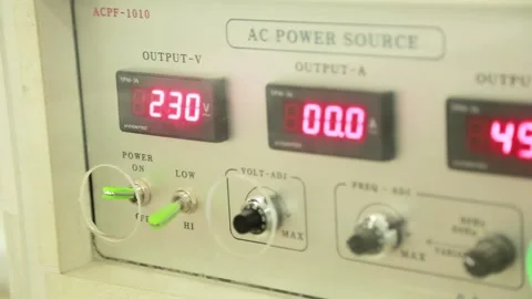 Measuring equipment for testing in laboratory Stock Footage 162911632