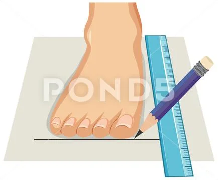 No bare feet Royalty Free Vector Image - VectorStock