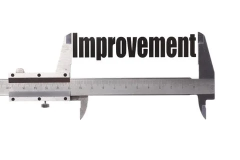 Measuring improvement Stock Photos