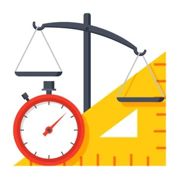 Measuring Instrument Icon Stock Illustration